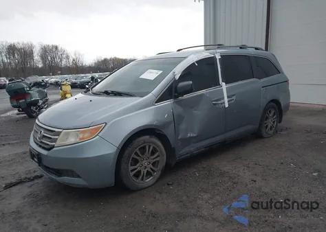2012 Honda Odyssey Ex from USA, damaged, VIN 5FNRL5H44CB072084
